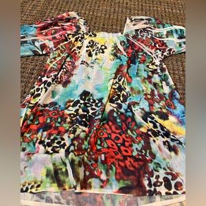 Lovely light polyester small top